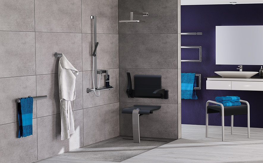 Quel carrelage pour salle de bain PMR ?