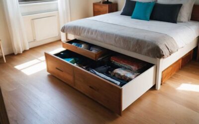 Optimiser l’espace de votre chambre avec des solutions de rangement sous le lit
